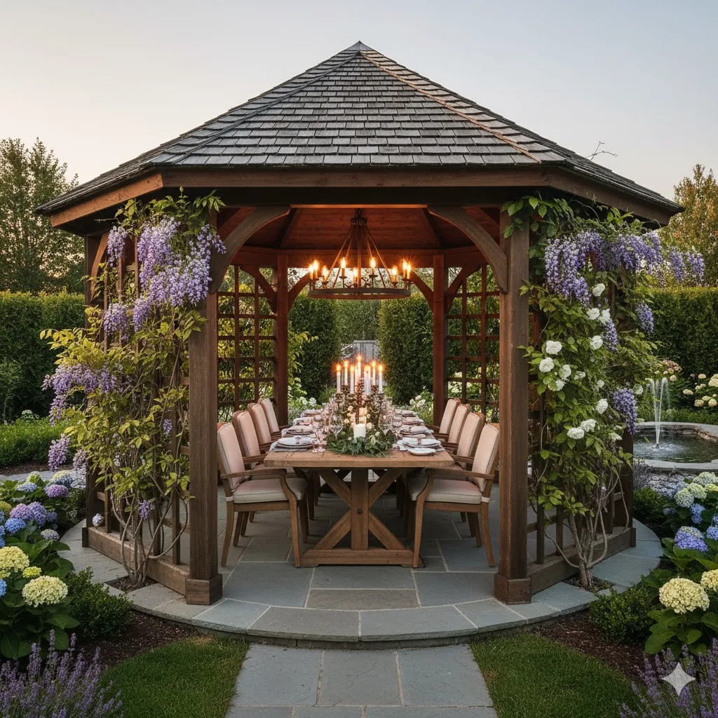Outdoor Dining Gazebo
