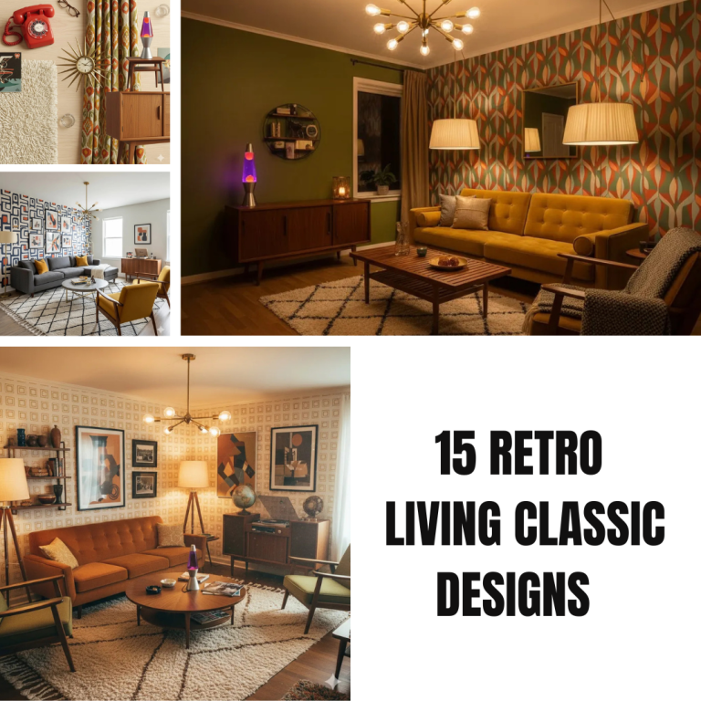 15 Retro Living Classic Design Trends Making a Modern Comeback