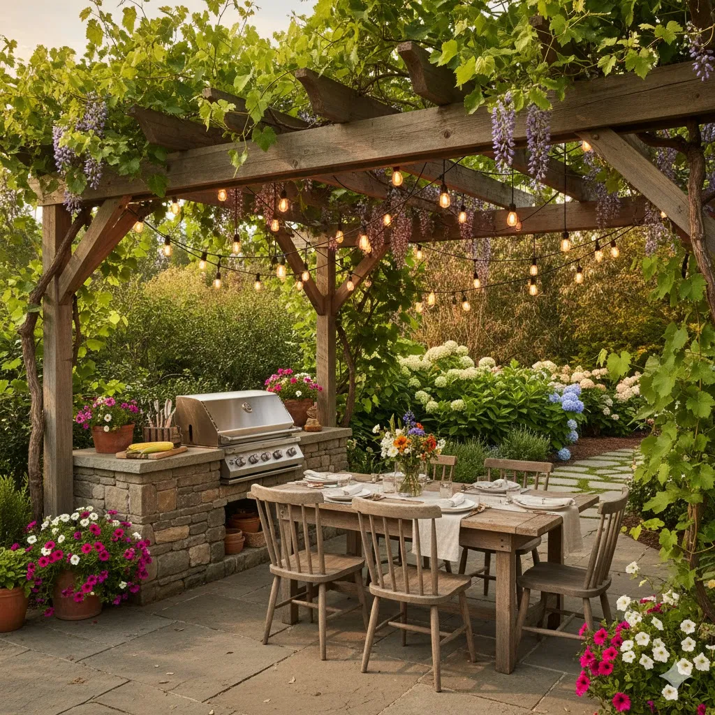 Outdoor Summer Kitchen