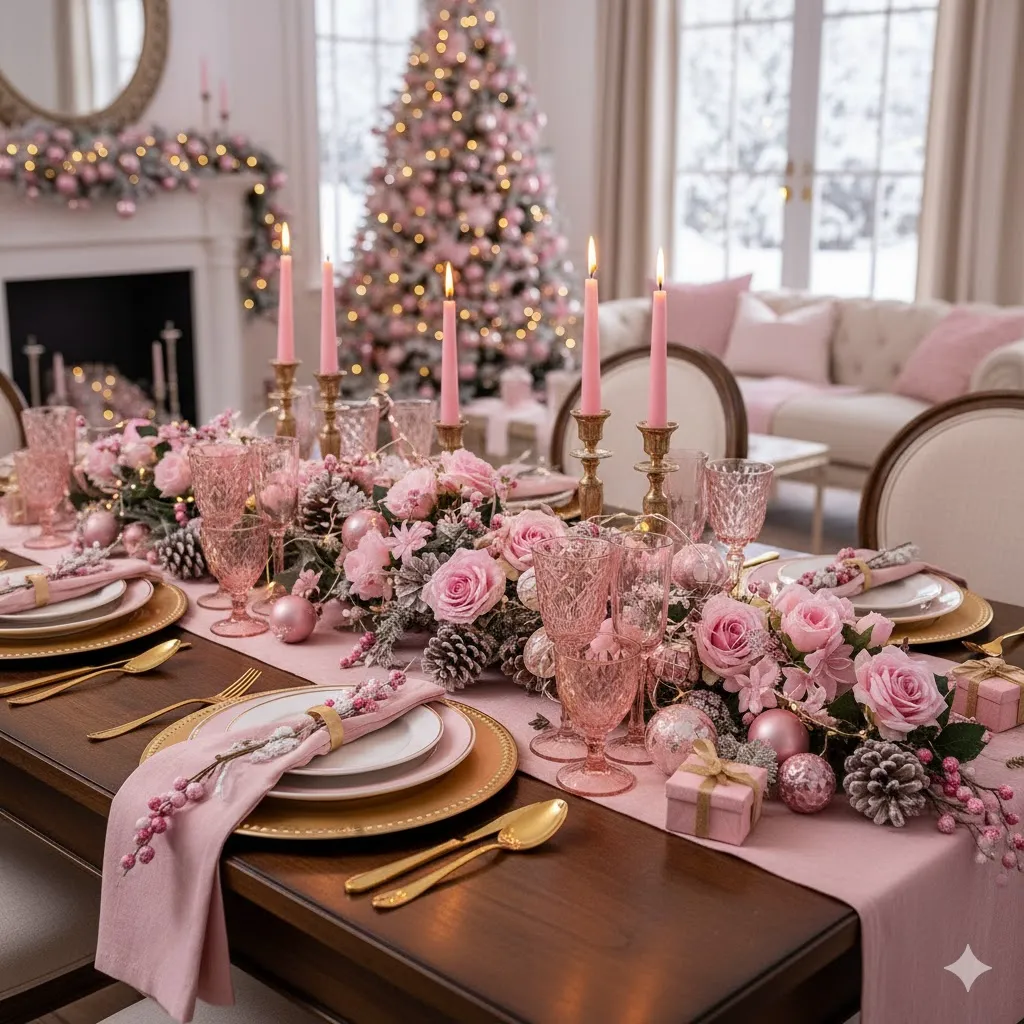  Pink Table Settings