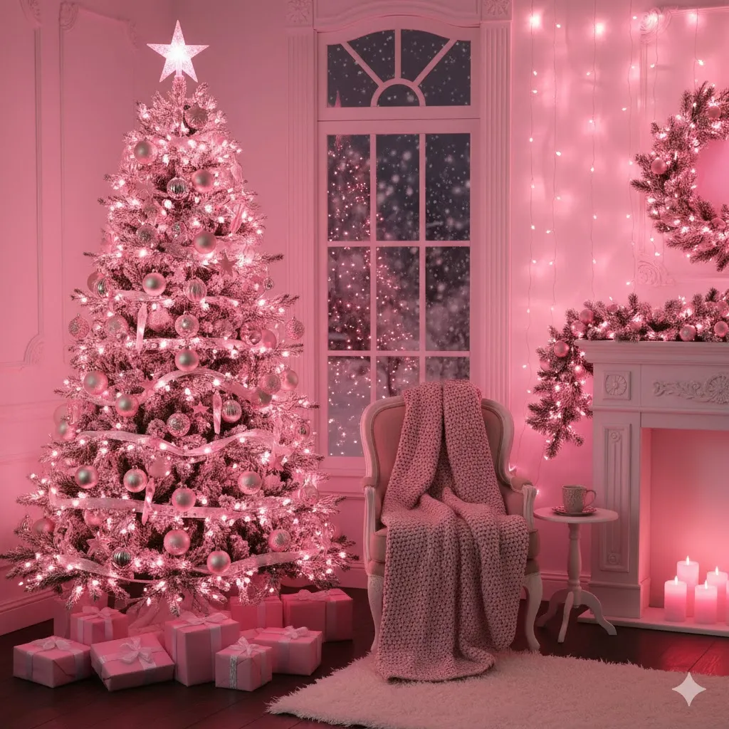  Pink and White Lights