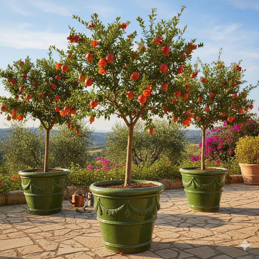 Pomegranate Trees