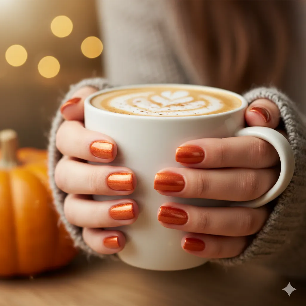 Chrome Manicure Nails