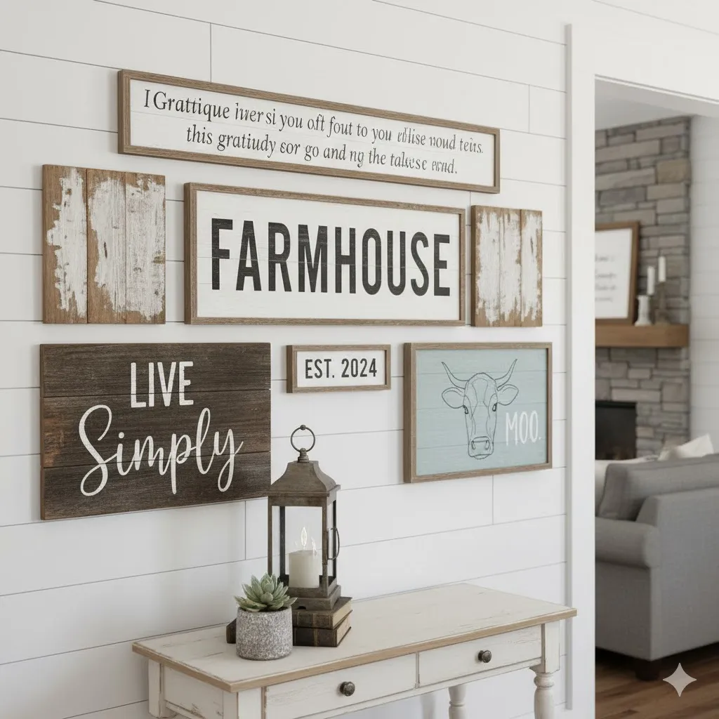Reclaimed Wood Signs