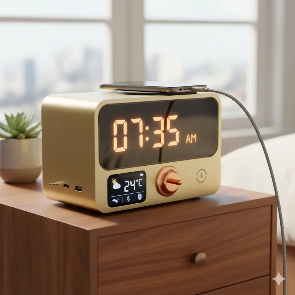 Retro Clocks with Modern Switch Features
