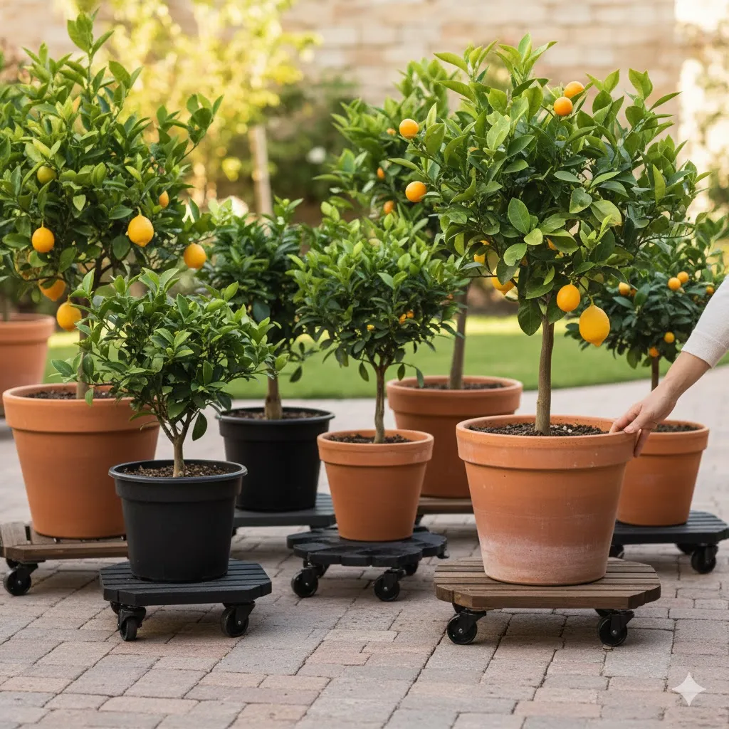Rollable Plant Stands