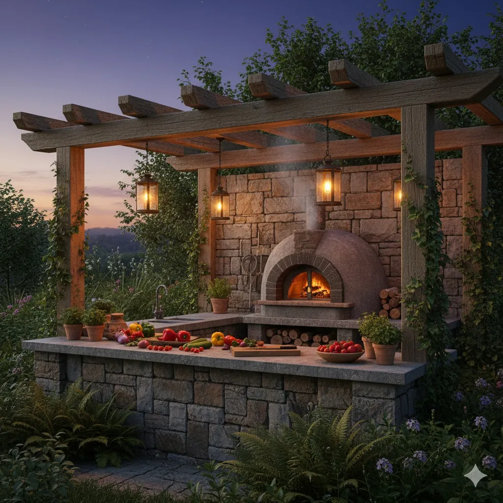 Outdoor Summer Kitchen