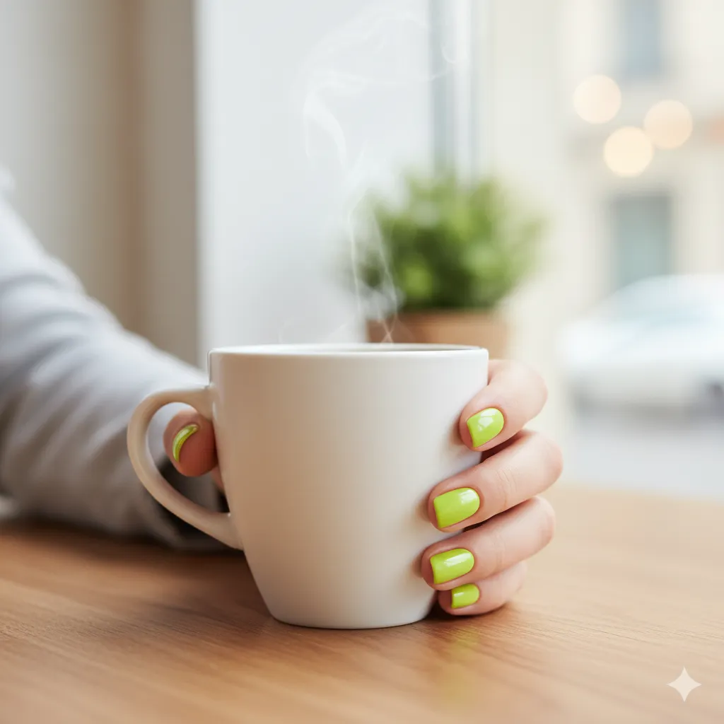 Chartreuse Nails