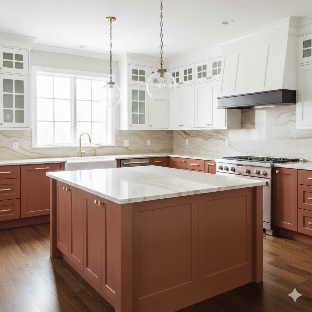 Soft Blush or Terracotta