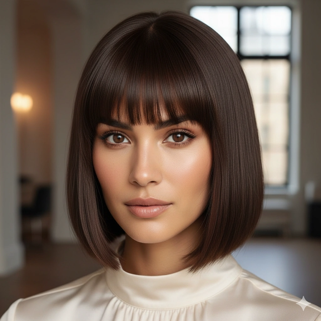 Chocolate Brown Hair Color Ideas