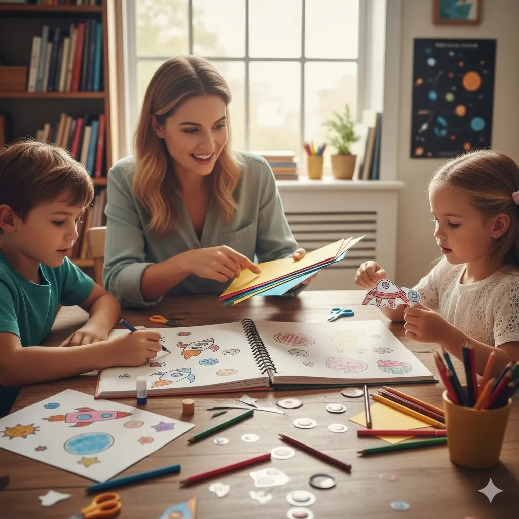 Space Storybook Creation