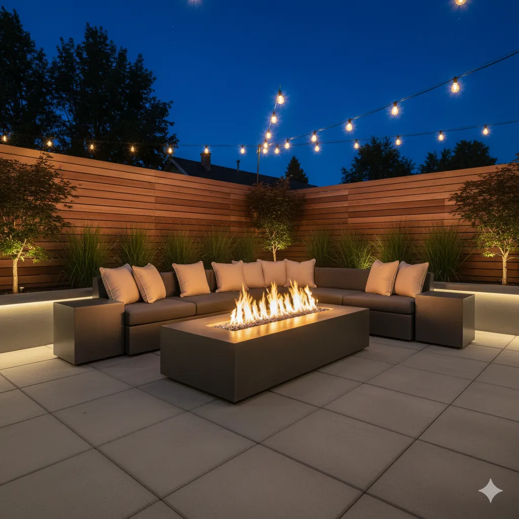 Square or Rectangular Firepit