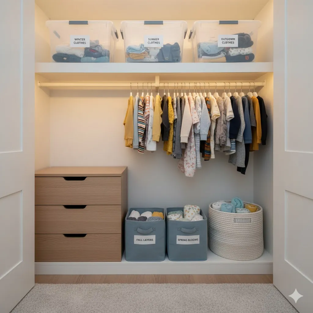 Store Seasonal Clothes Separately