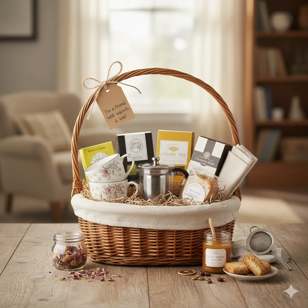 Tea Time Basket