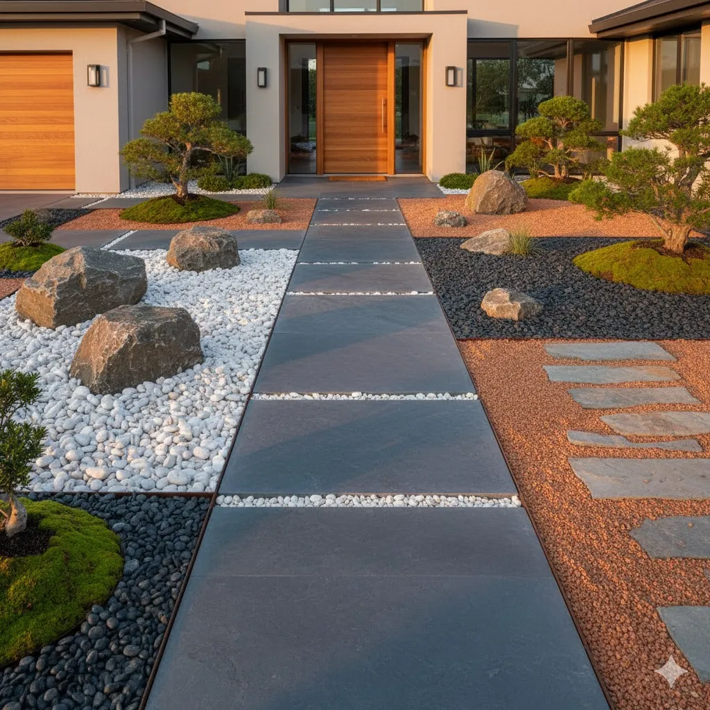 Use Decorative Gravel or Stones