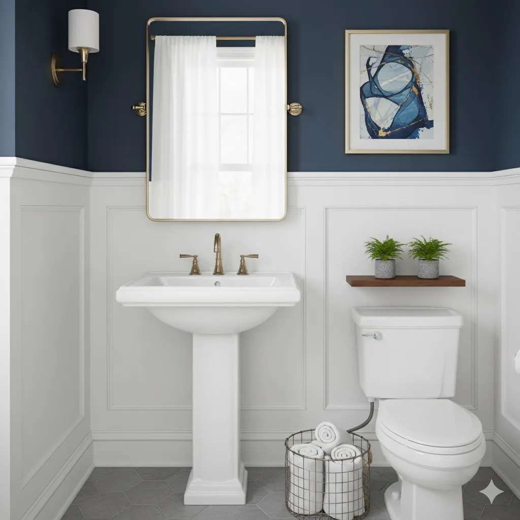 Use Wainscoting for a Refined Look