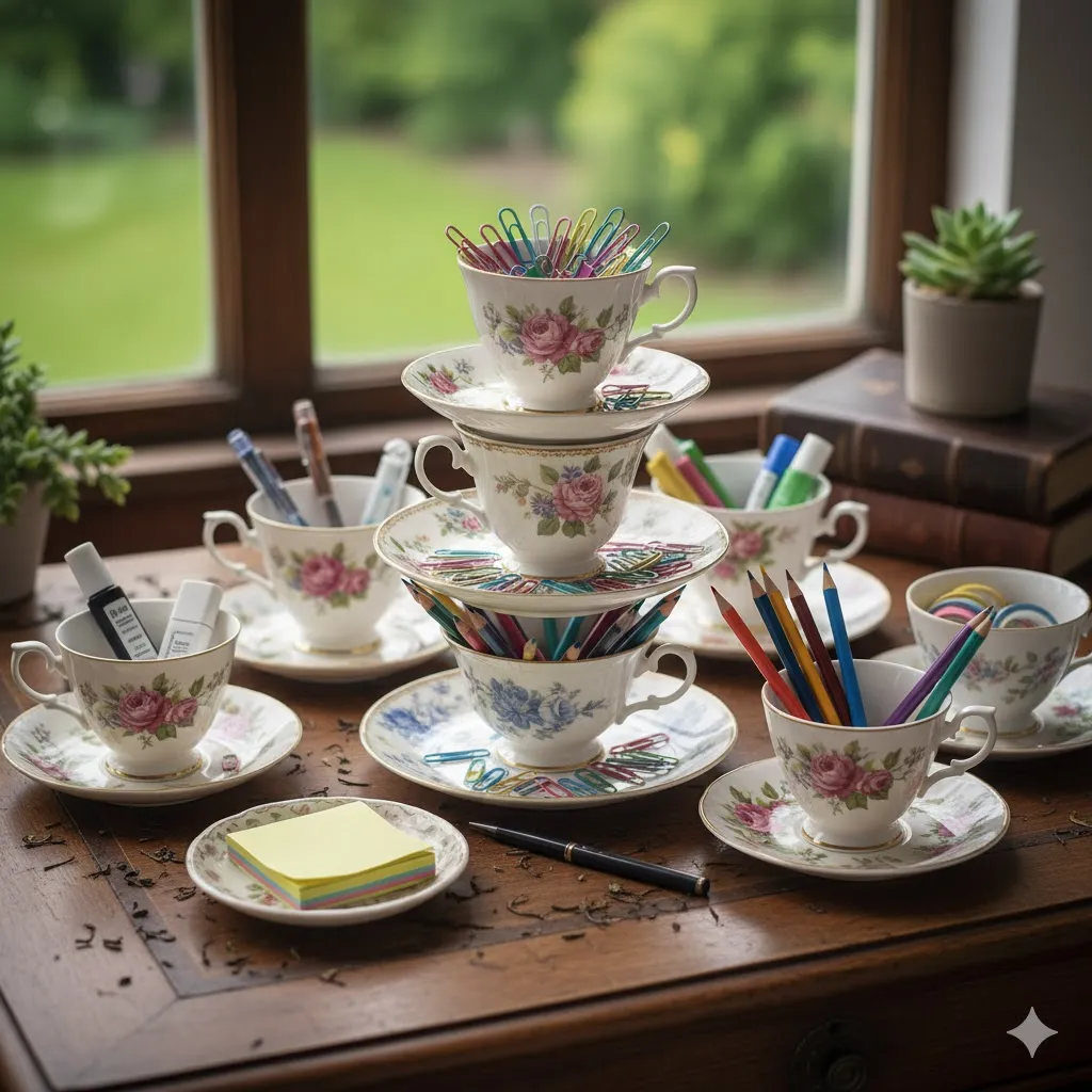 Use as a Desk Organizer