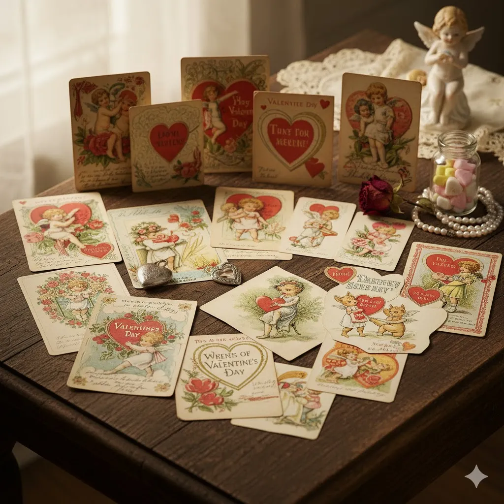 Vintage Valentine Cards