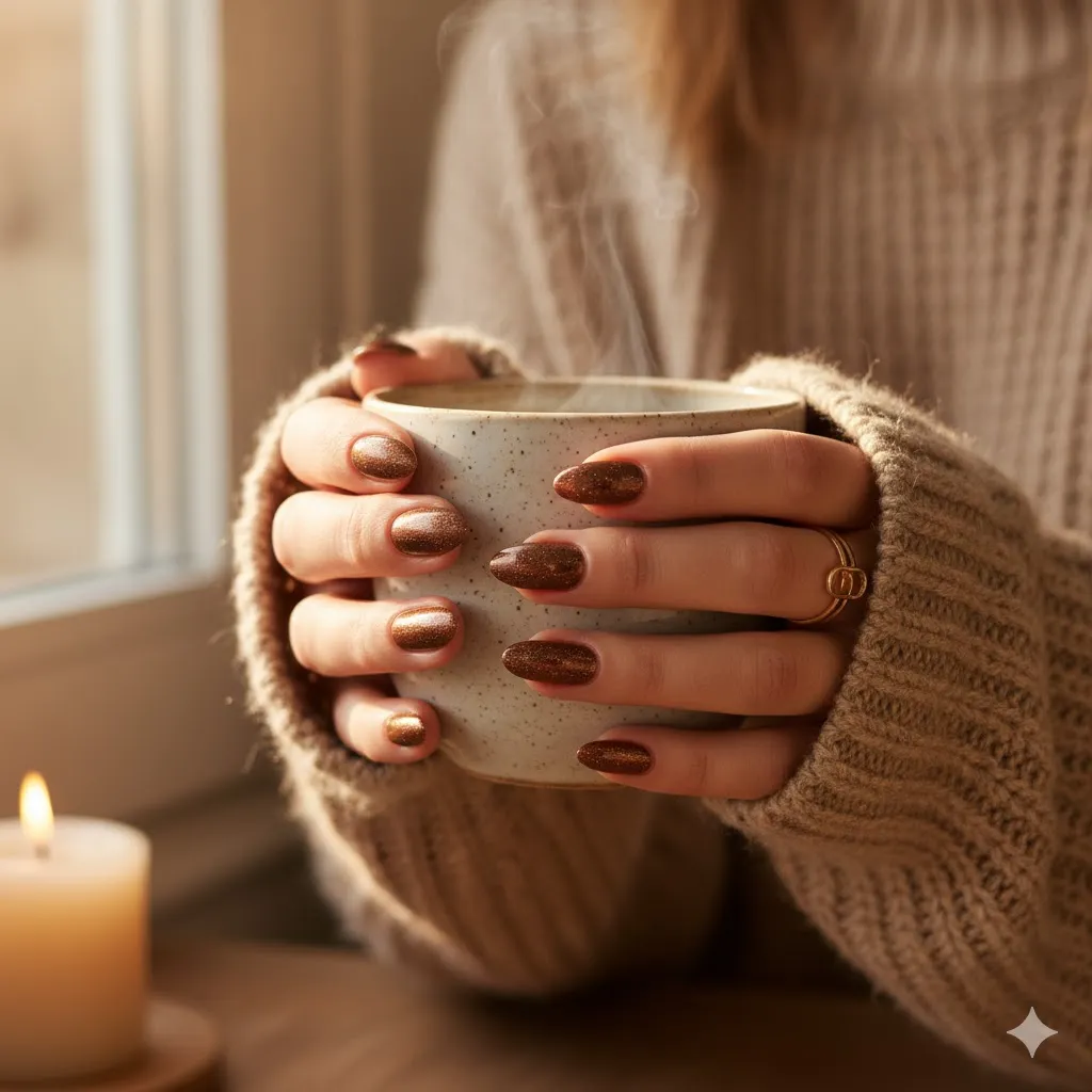 Neutral Bronze Nails