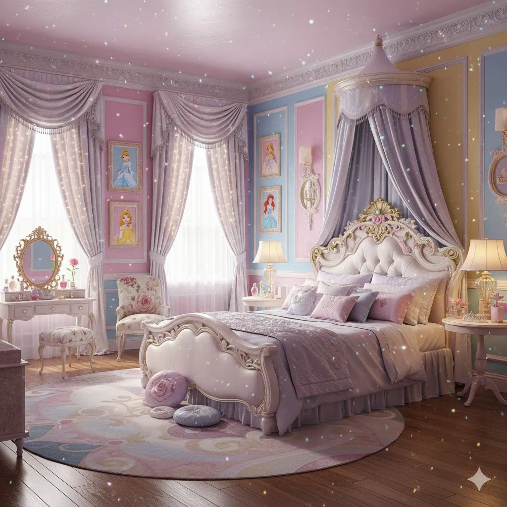 15 Disney Princess Room Ideas