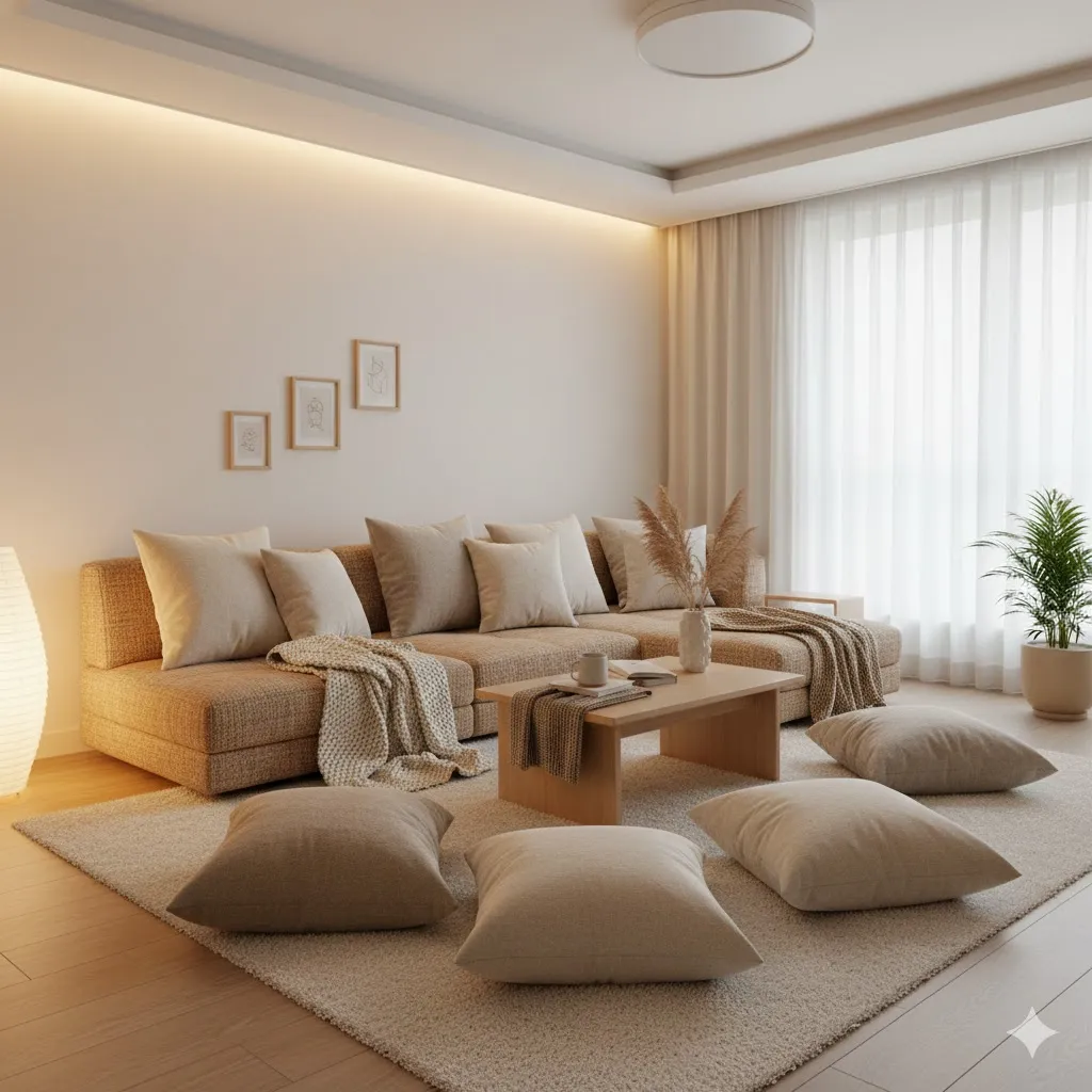 Korean Aesthetic Living Room