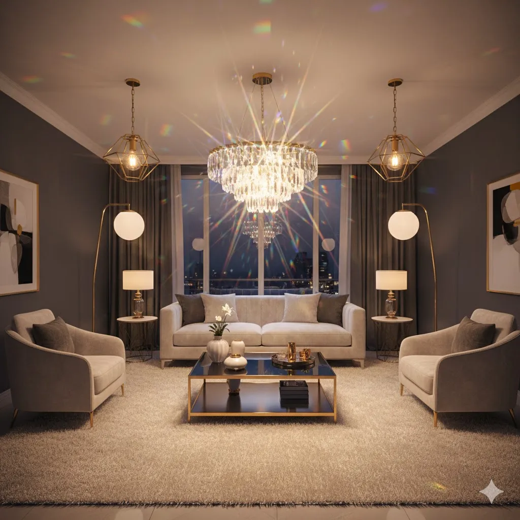 Modern Glam room