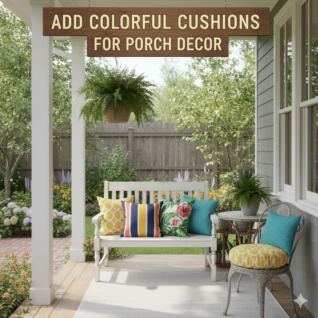  Add Colorful Cushions