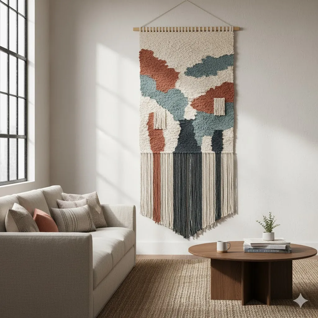 Add Fabric Wall Hangings