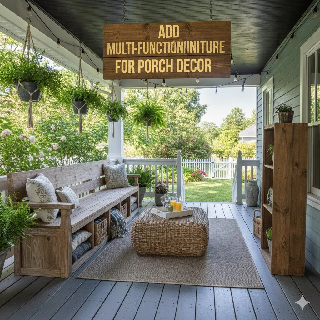 Add Multi-Functional Furniture