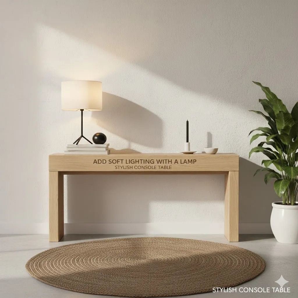 Add Soft Lighting With a Lamp or Lantern