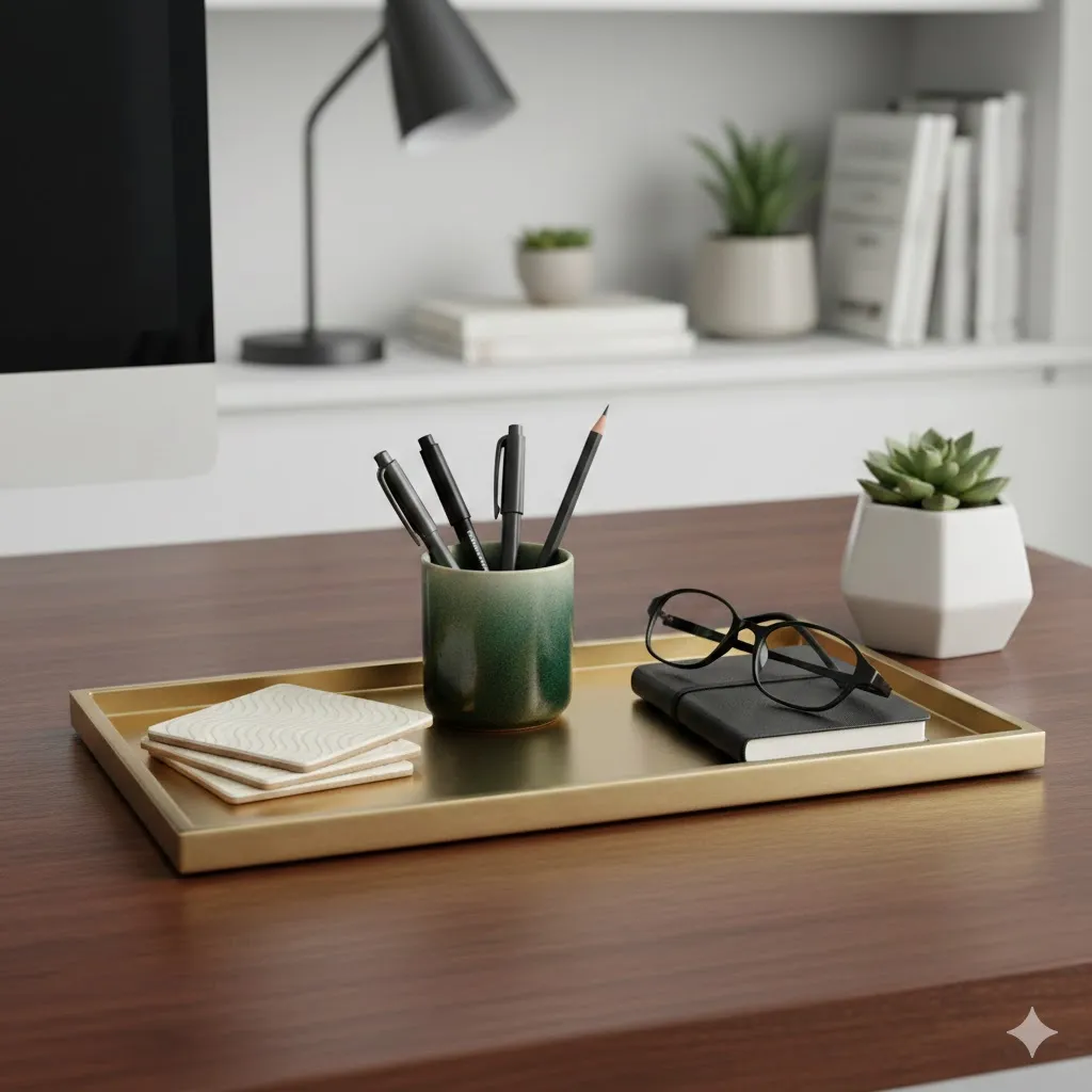 Add a Small Desk Tray