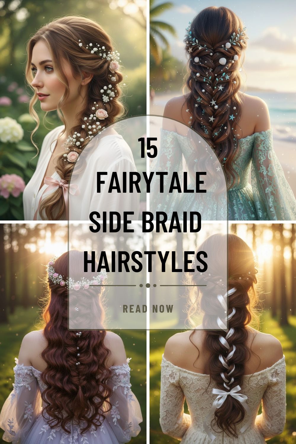 Fairytale Side Braid Hairstyles