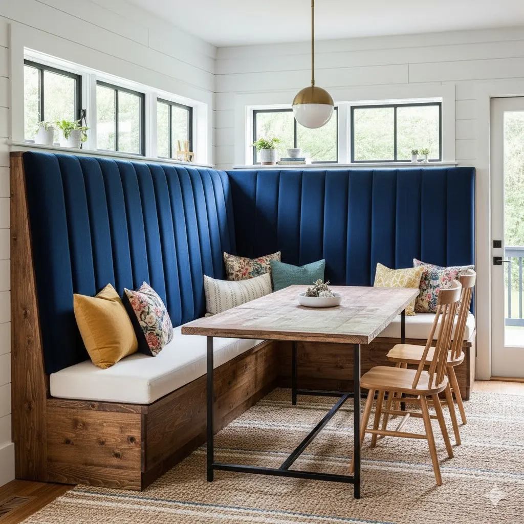 Banquette with High Back Design