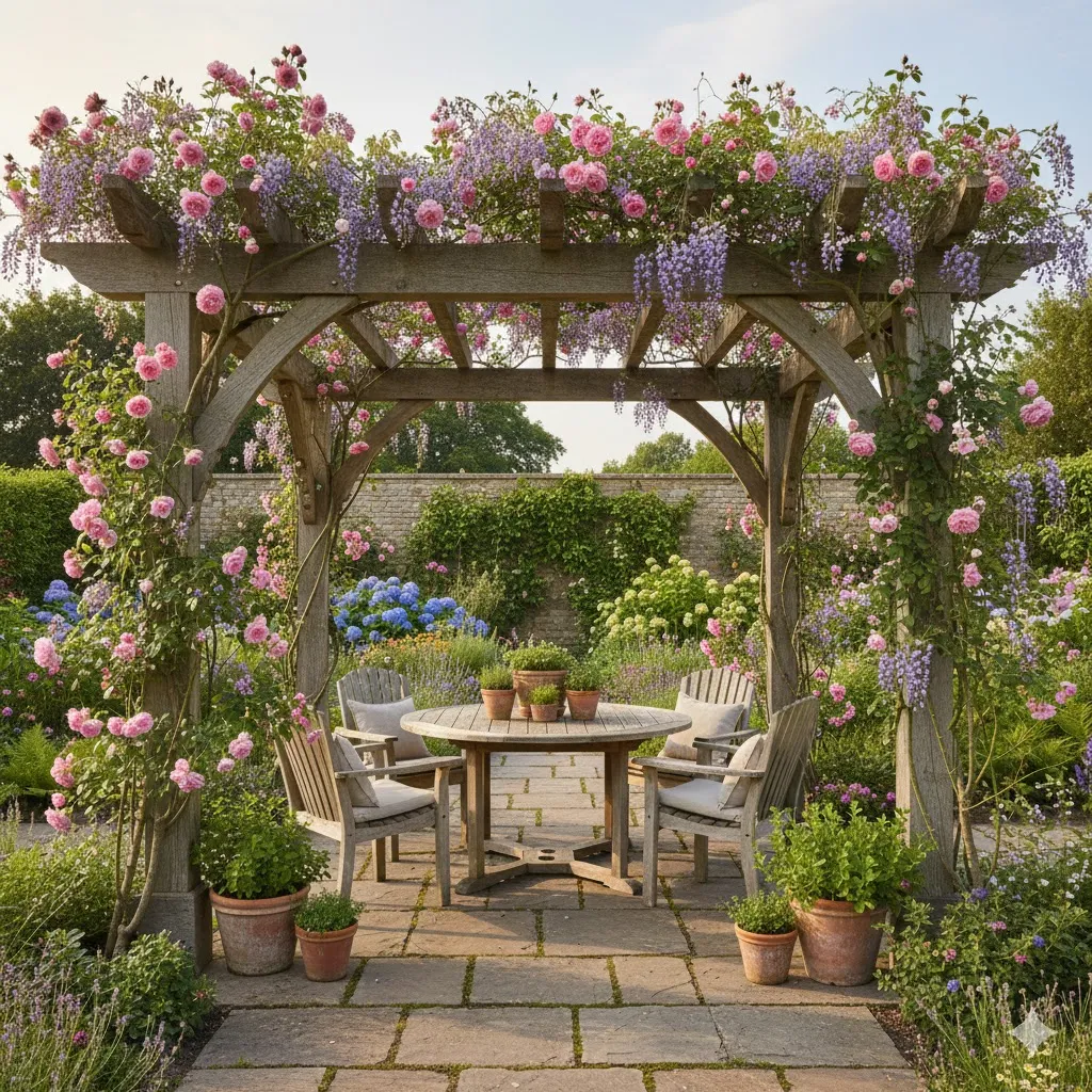 Build a Rustic Pergola