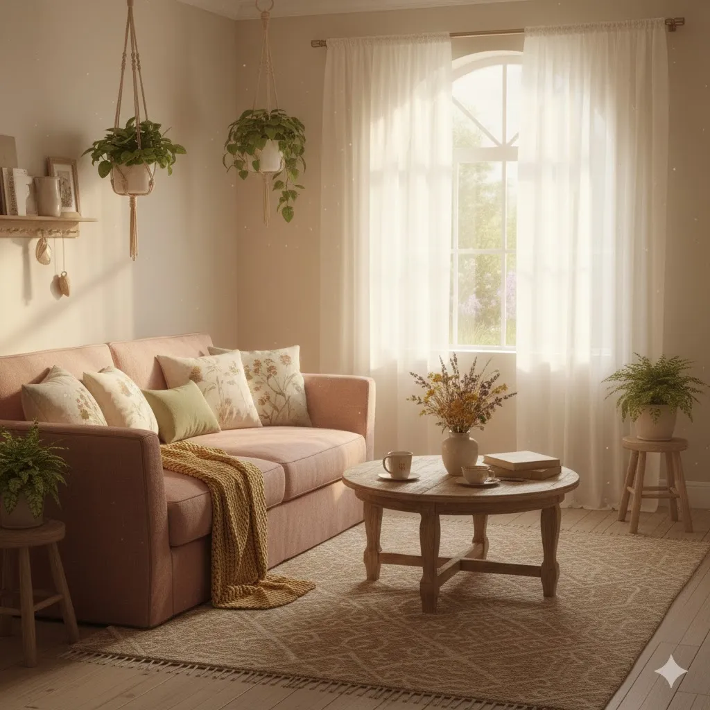 Choose Earthy, Soft Colors