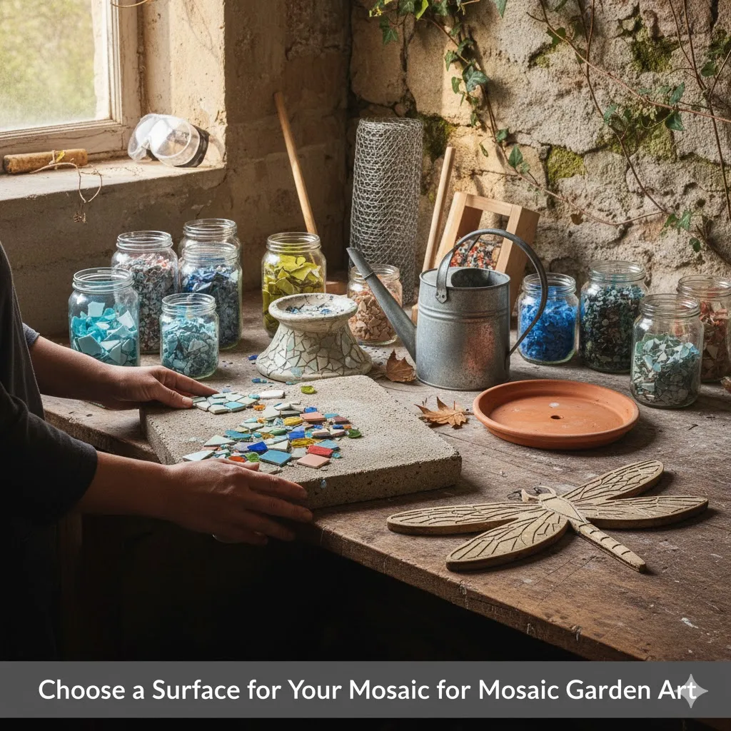 Choose a Surface for Your Mosaic