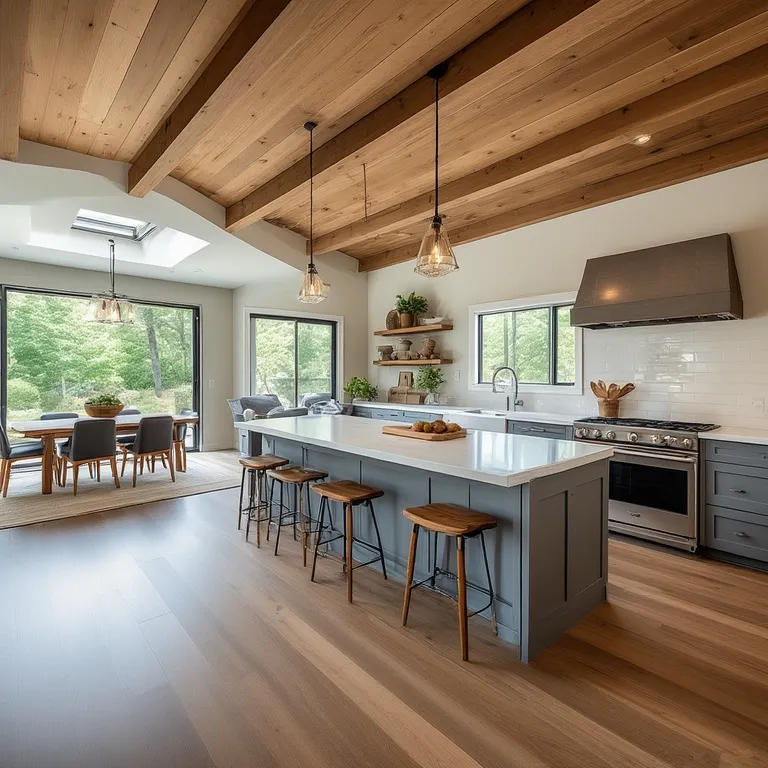 Open Concept Kitchen