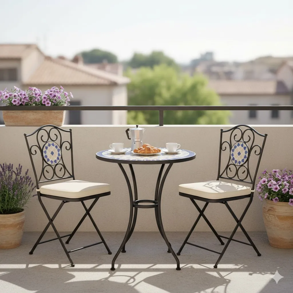 Compact Bistro Set for Small Spaces