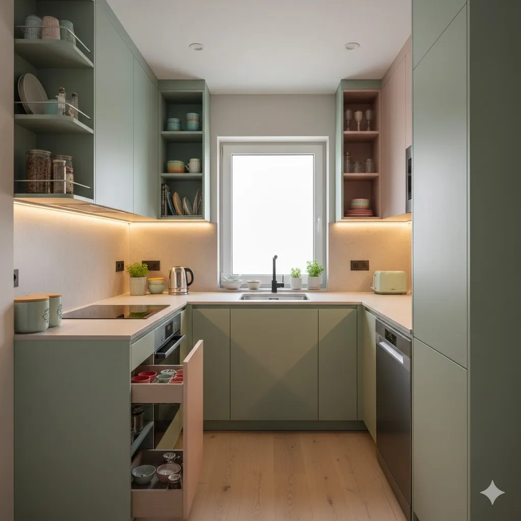 U-Shaped Kitchen Design