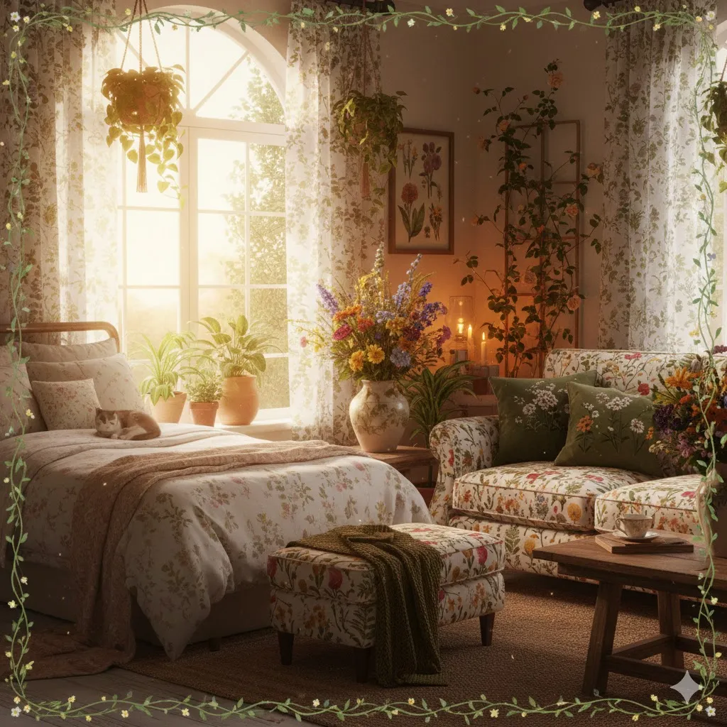 Cottagecore Glow for Sunlit Mornings, Rustic Evenings & Fairy-Tale Nights