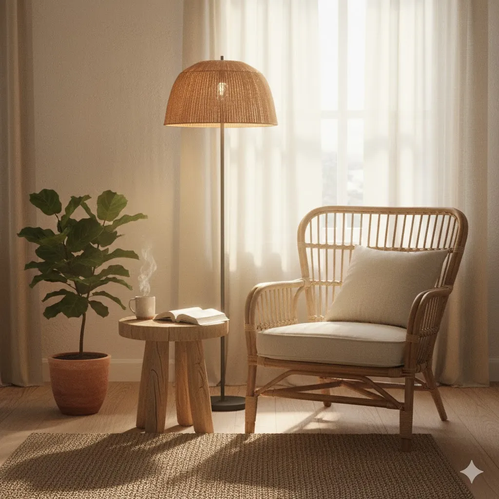 Organic Modern Living Room