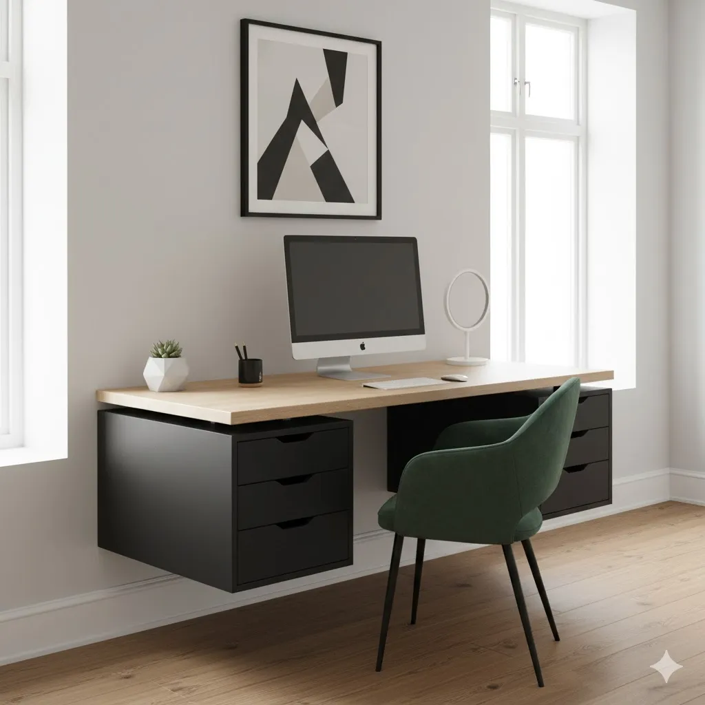Create a Stylish Floating Desk