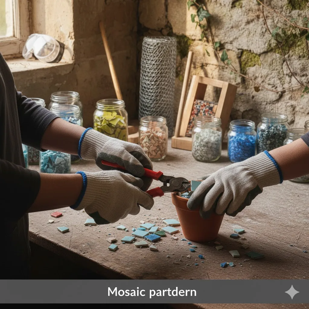 Cut or Break the Tiles Safely