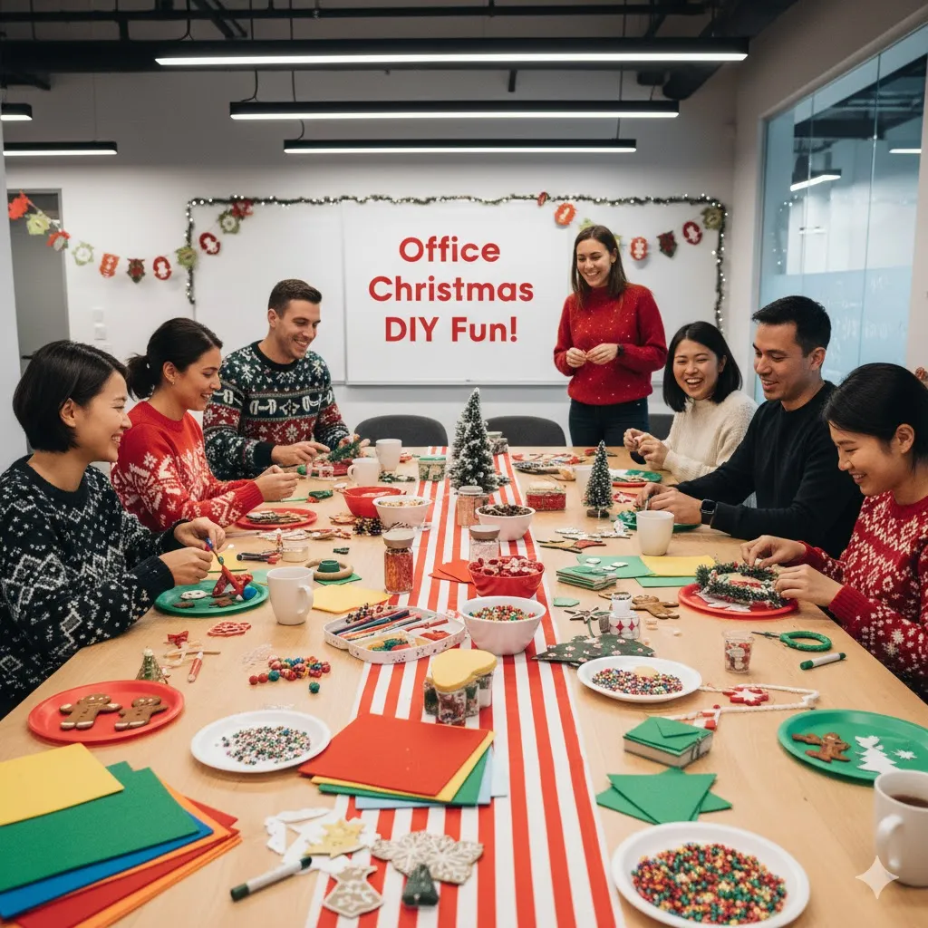 DIY Craft Station for Employees