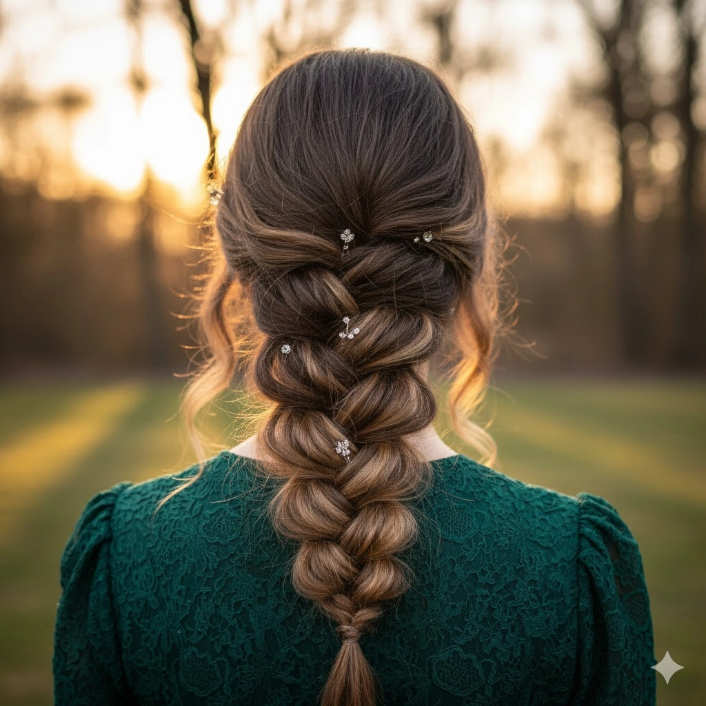 Fairytale Side Braid Hairstyles
