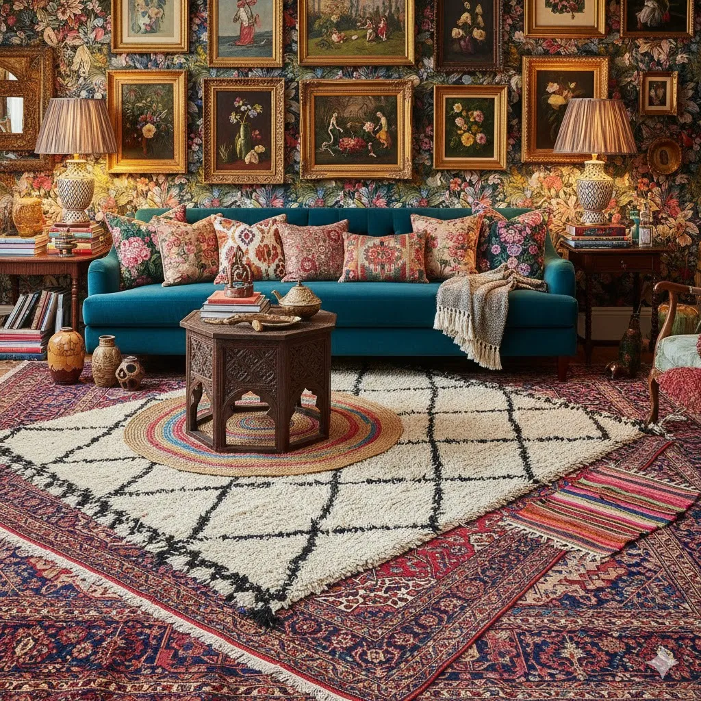 Experiment with Layered Rugs