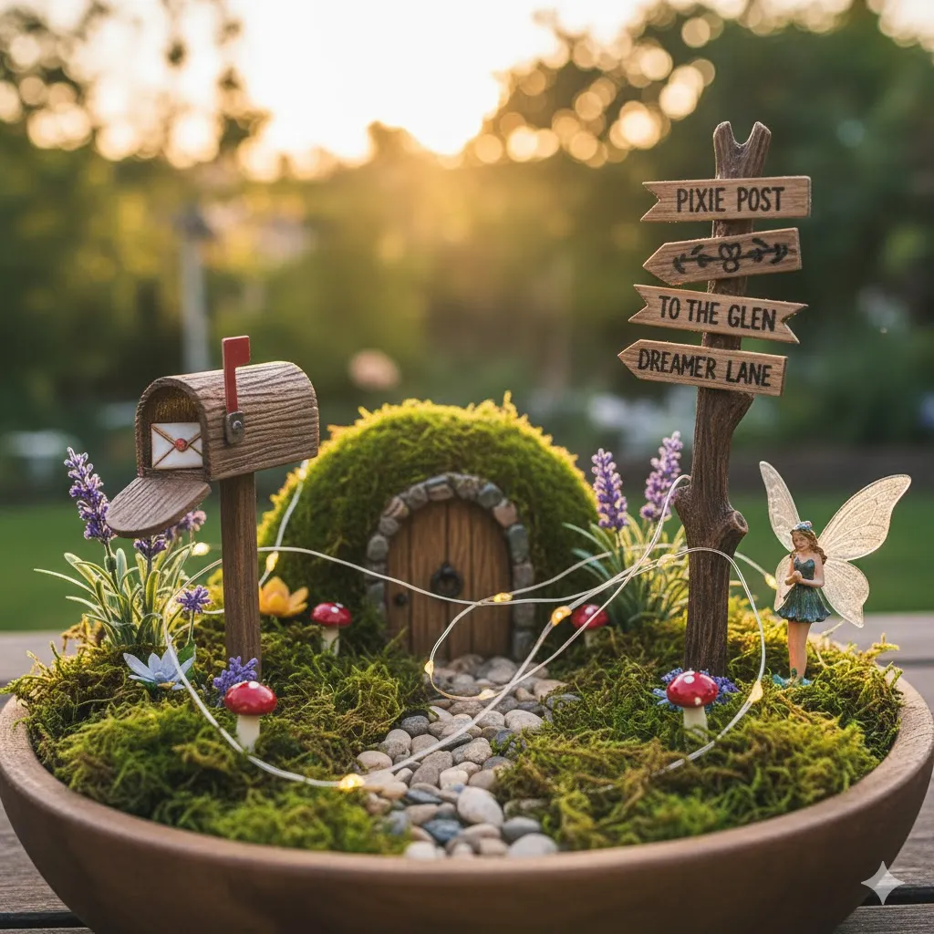 Fairy Mailbox or Signpost