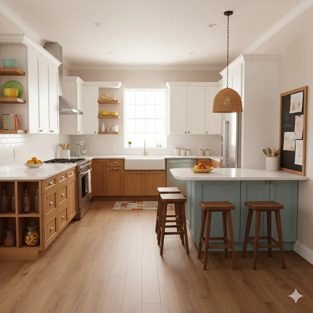 U-Shaped Kitchen Design