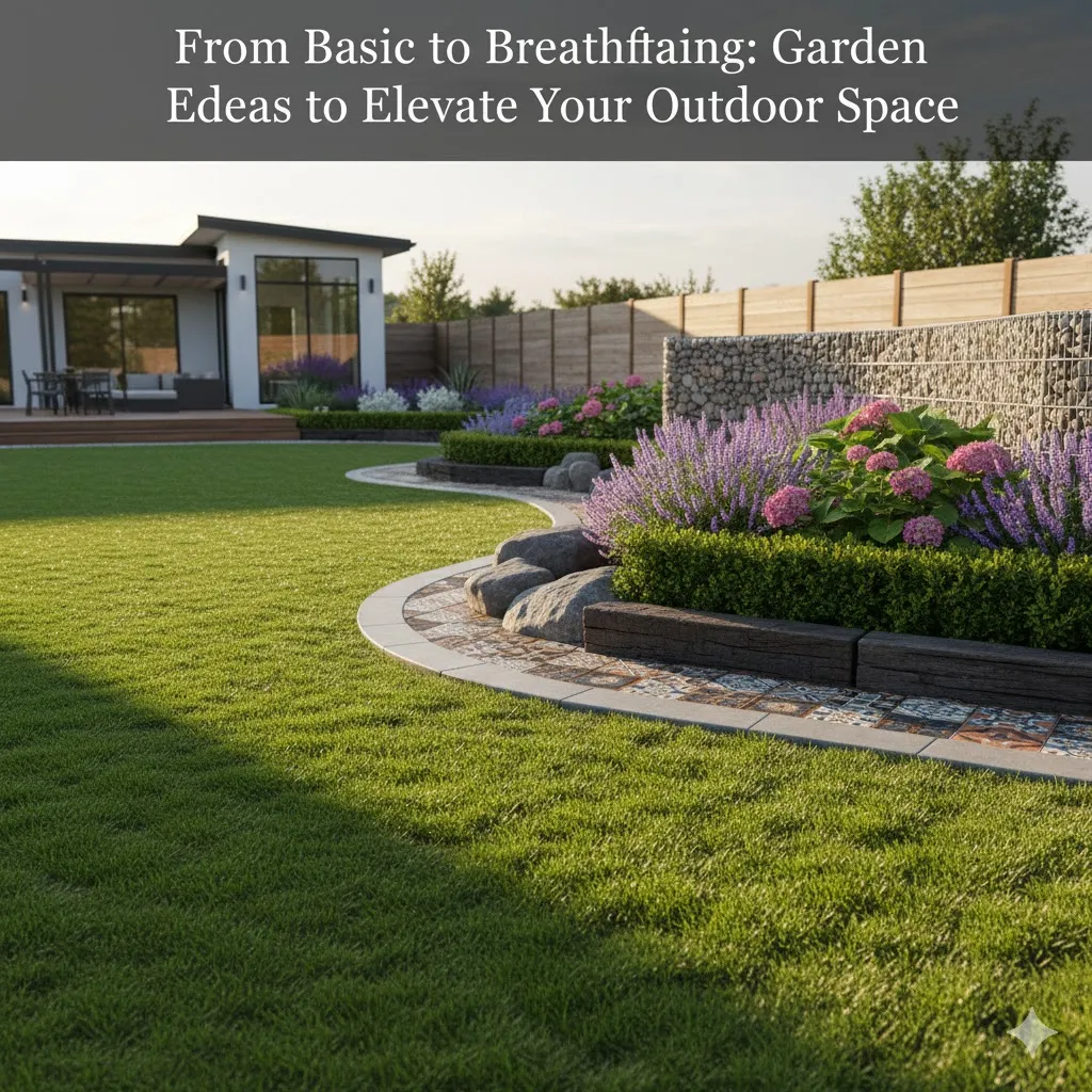 From Basic to Breathtaking: 13 Garden Edging Ideas to Elevate Your Outdoor Space