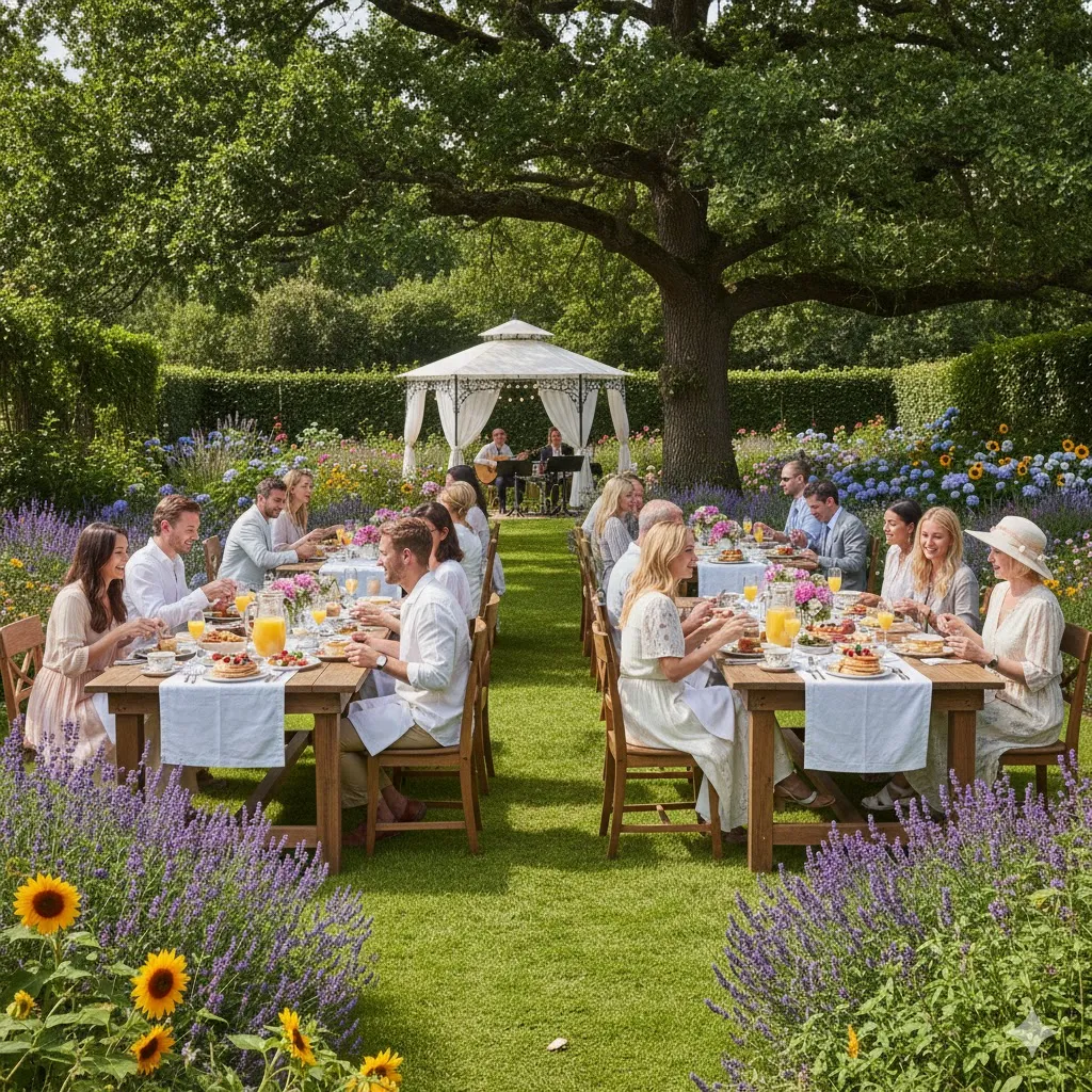 Garden Brunch Party